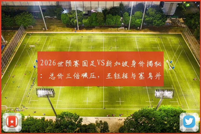 2026世预赛国足VS新加坡身价揭秘:总价三倍碾压,王钰栋与塞鸟并列身价最高球员